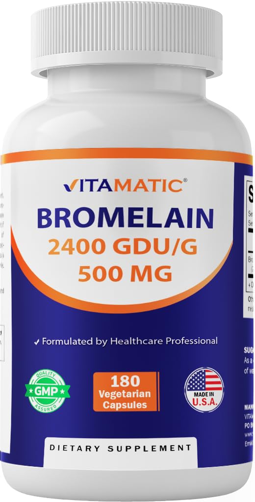 Vitamaattinen bromimeliini Supplement 500 mg 