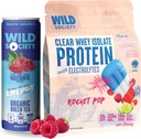 WILDYHTEISKUNTA Tyhjennä Isolaatti + Energiajuoma Super Combo - Raketti Pop Tyhjä Hera + Blue Razz Energy Drink