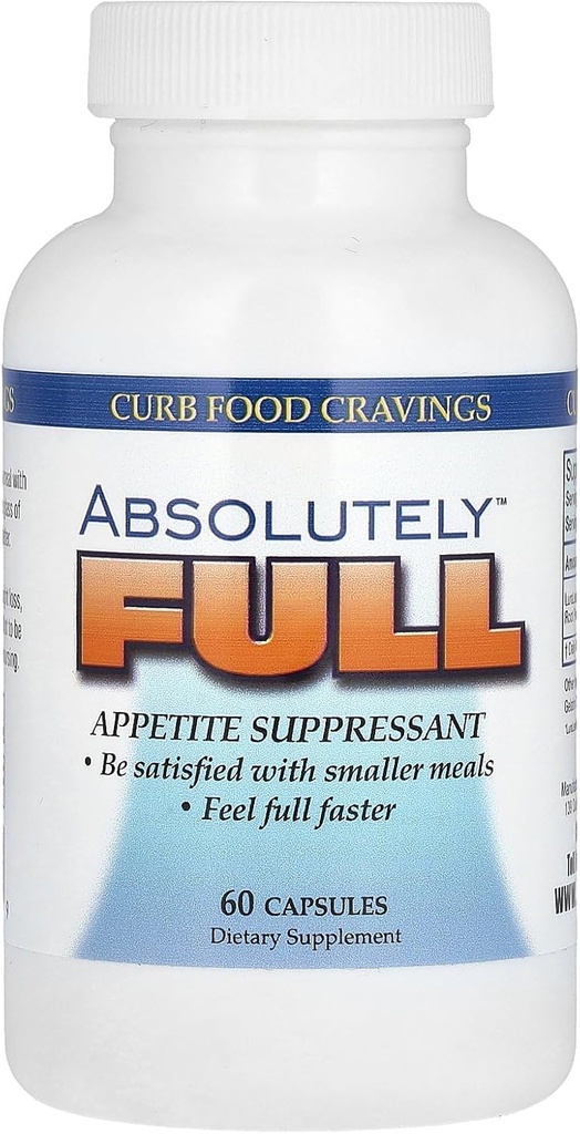 Absolut näring, Curb Food Cravings, Absolut Full, 60 Caps