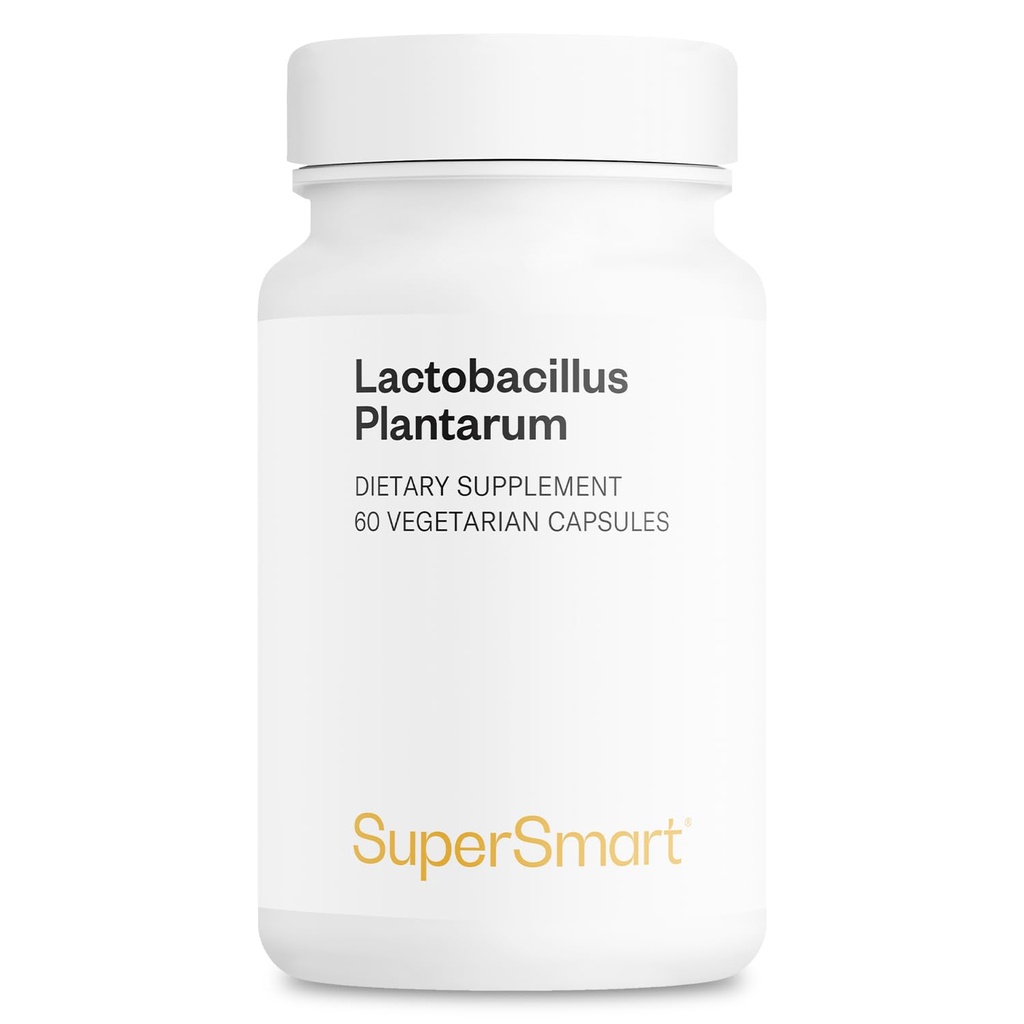 Supersmart - Lactobacillus Plantarum PostBioottinen 20 miljardia PMY/ vrk (Immuno-LP20) - Lämpökäsitelty Probiootti Supplement ...