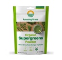 Amazing Grass Super Greens Booster: Greens Powder Smoothie Sekoita Spirulina, Moringa, Wheat Grass & Kale Smoothie Booster, klorofylli Toimitus Greens, 30 Tarjoilua