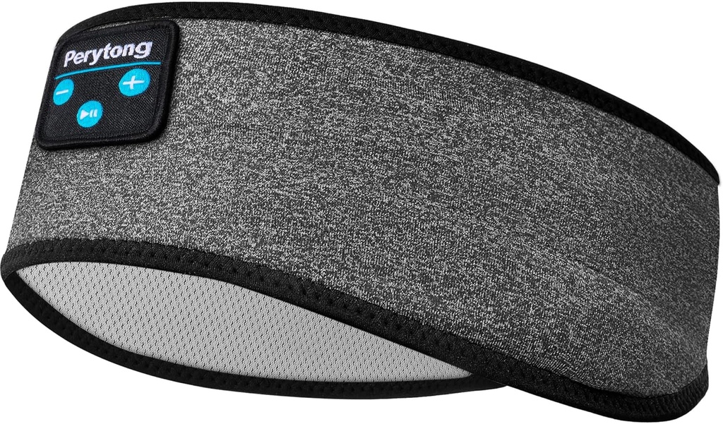 Perytong Bluetooth Sleep Headphone - Soft Elastic Comfortable Headband, Lahjat miehille, Naiset, Teinit