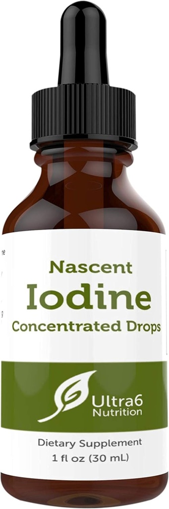 Nascent Jodi Drops Supplement nestemäisessä Tincture parhaaseen imeytymiseen ja kilpirauhasen tukea