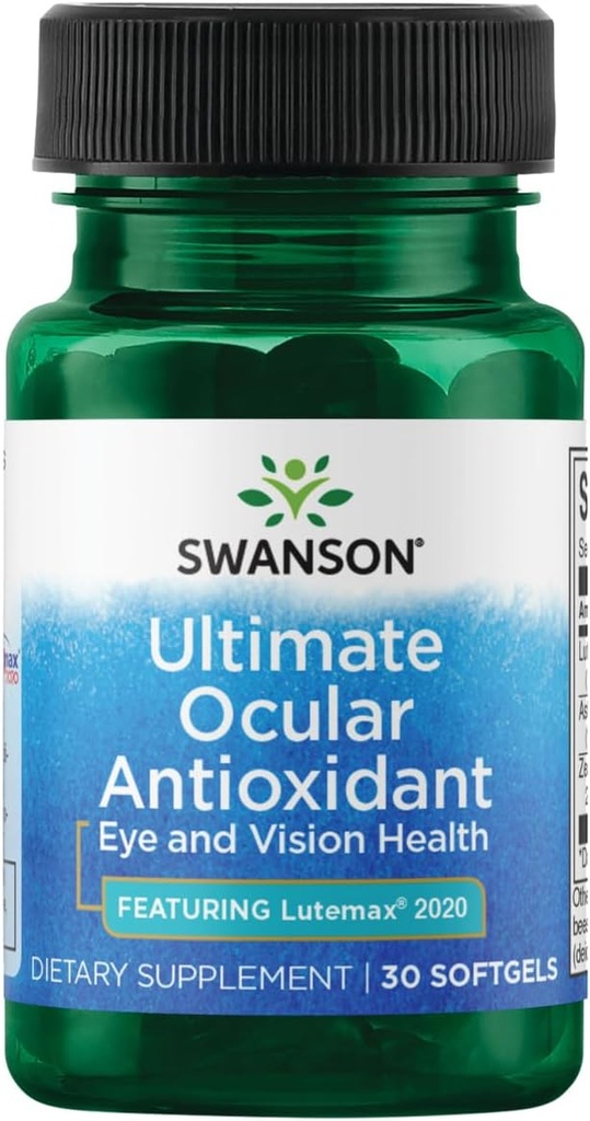 Swanson Ultimate Ocular Antioxidantti 30 Sgels