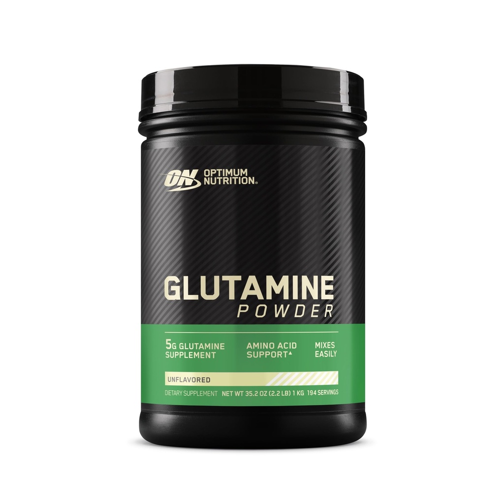 Optimum Nutrition L-Glutamin Muscle Recovery Powder, 1000 Gram, 194 Servings (Pack of 1)