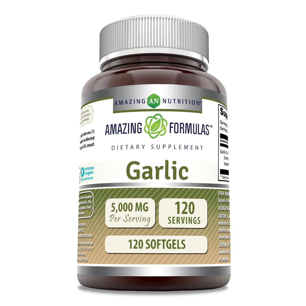 Hämmästyttävä Formula Valkosipuli Supplement 