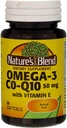 Naturens Blend Co-Q10 & Omega-3 30 Sgels
