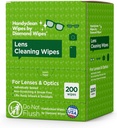 HandyClean Pre-Moisted Lens Cleaning Wipes, Eyeglass Wipes, Screen Wipes, 200 ct 6 x 5 tuumaa yksilöllisesti pakattu Lens Cleaner Wipes