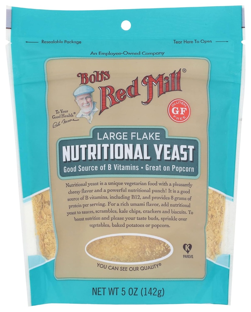 Bob's Red Mill Nutritional Hiest, 5oz (Pack of 4) - Vegan, Paleo Friendly, Kosher
