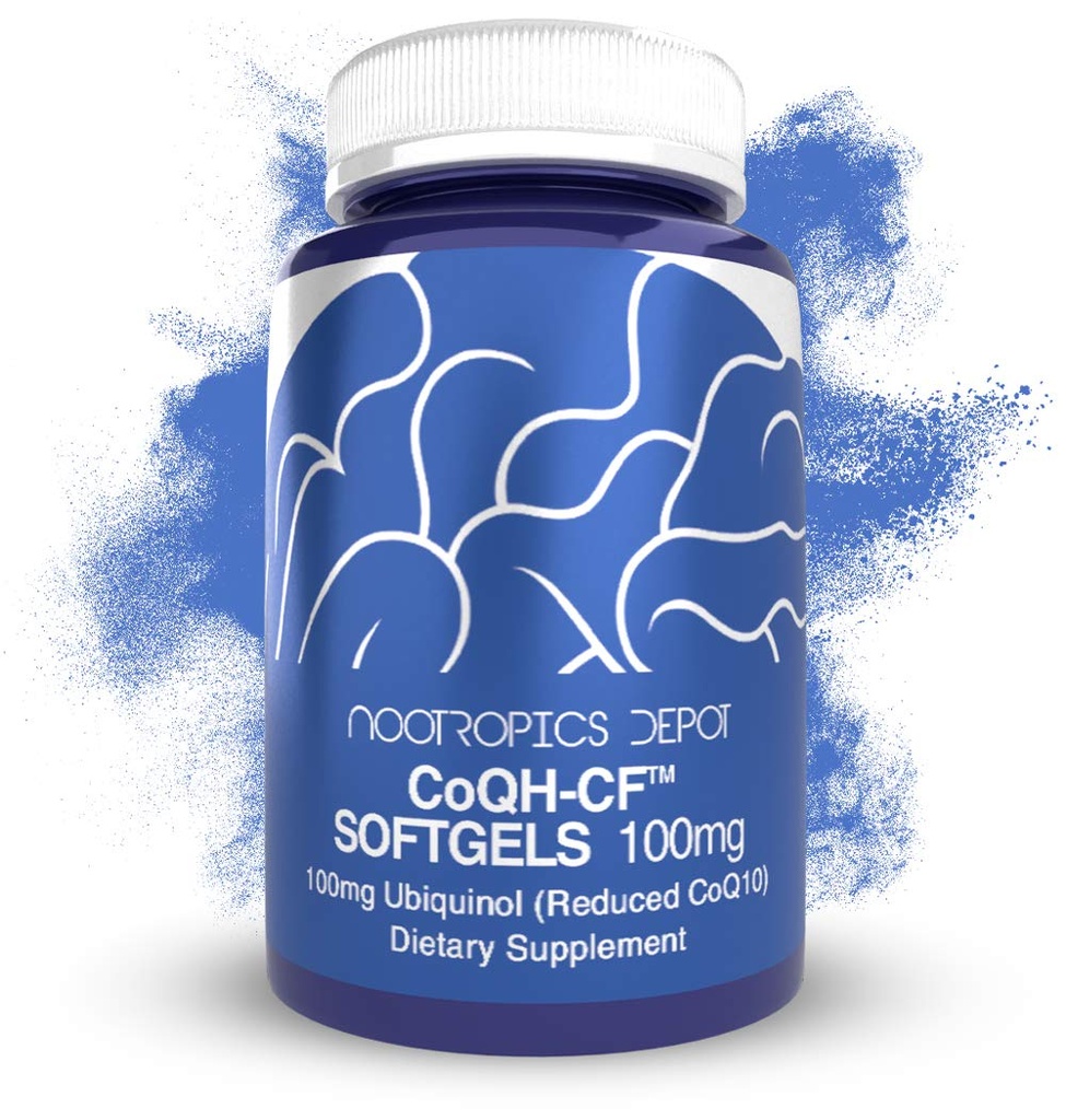 Nootropics Depot Ubiquinol CoQH-CF Softgels ... 100 mg Ubiquinol...