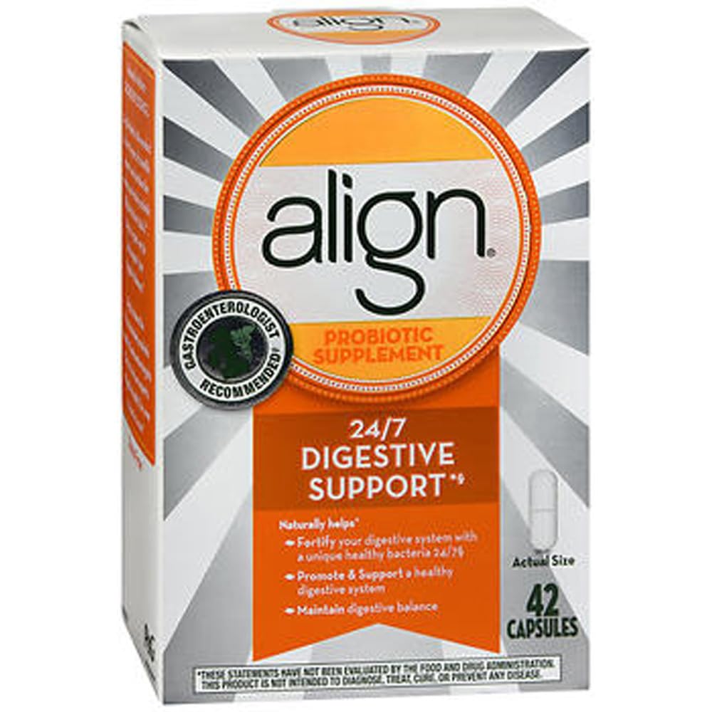 Align Probiotic Supplement Kapseleiden tuote, 2 pk./42 ct. [Biz Alennus]