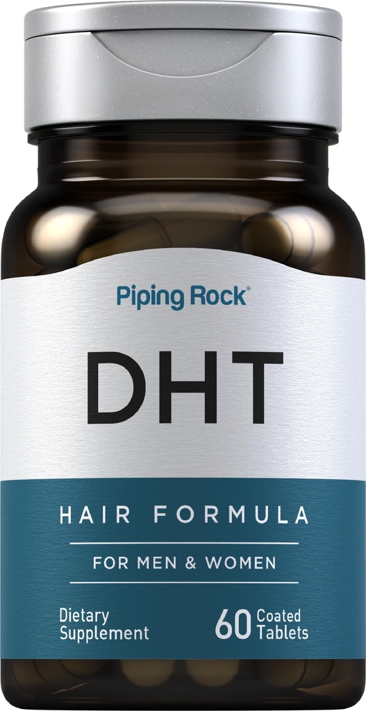 Piping Rock DHT Advanced hiukset Formula ... 60 tablettia miesten ja naisten ...