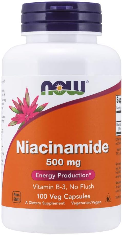 Nu livsmedel - Niacinamide 500 mg 100 caps (Pack of 4)