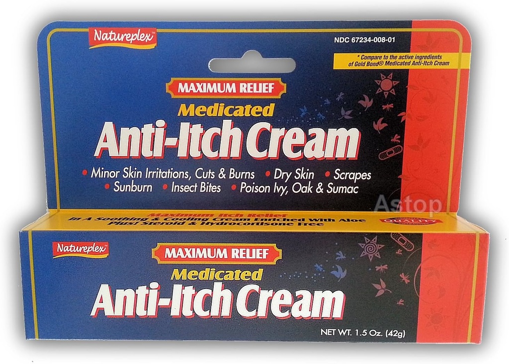 Maximum Relief Medic- Itch Cream