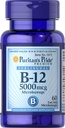 Puritans Pride Vitamin B-12 hjälper till att konvertera mat till energi * 5000 Mcg Sublingual- Microlozenges, 60 Count (Pack of 1)