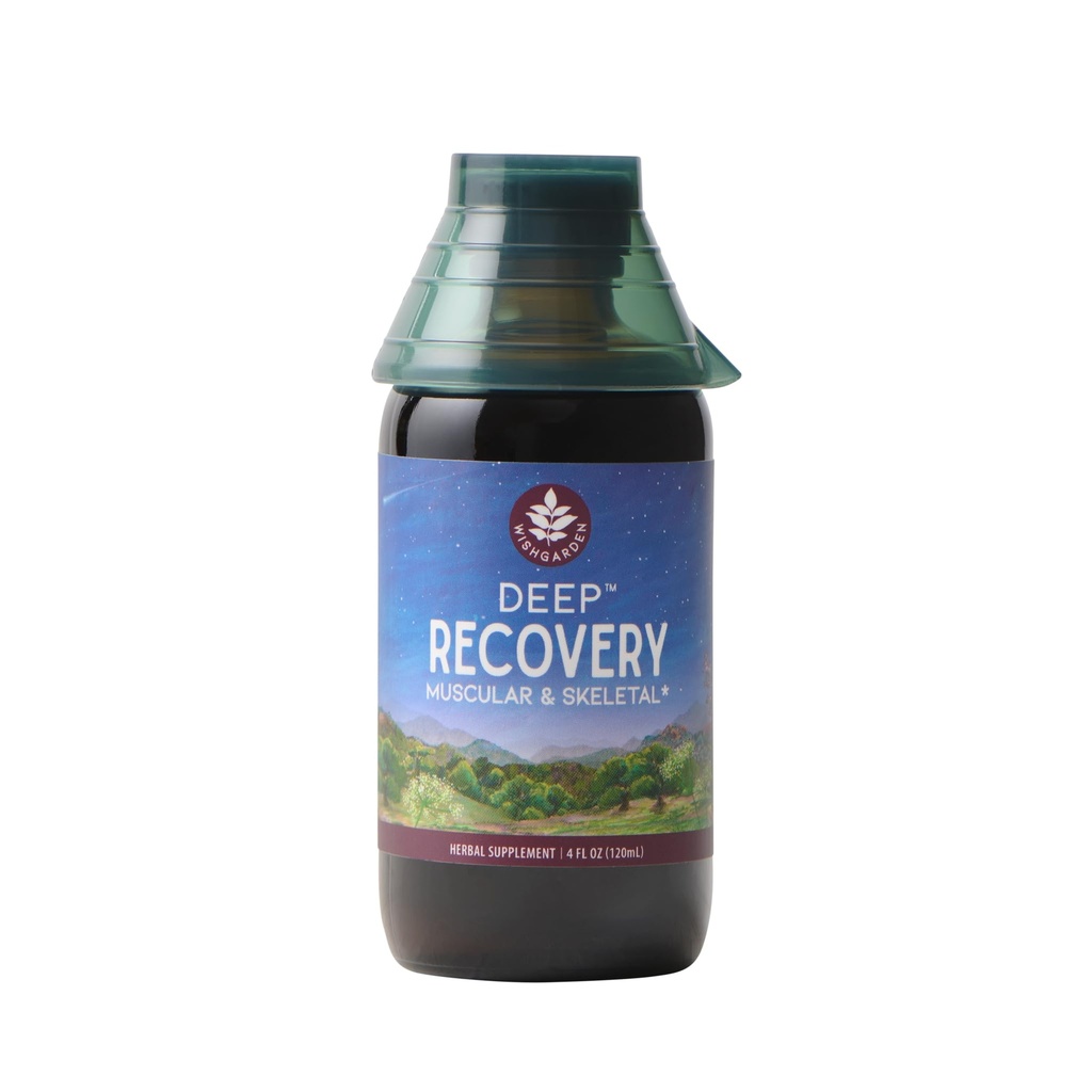 ToivoaGarden Yrtit Deep Recovery - Luonnollinen kasviperäisten Lihas, kudos & Joint Tuki täydentää Turmeric Curcumin, Osoitteet Root syy viipyminen kysymyksiä ja edistää terveen tulehduksellinen vastaus, 4oz