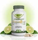 Citrus Bergamot Supplement (Citrus Bergamia) 1000 mg per tarjoilu (2) 60 vegan kapselia - Patentoitu Bergamonte