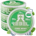 Nootropic Energy Coffeine Puches • 100mg Kofeiini • Alpha GPC • Huperzine A & Essential Vitamiinit • Sokeriton • Kookoskuituteknologia • Cool Mint Flavor • 15 Puches Per Can (pakkaus 4)