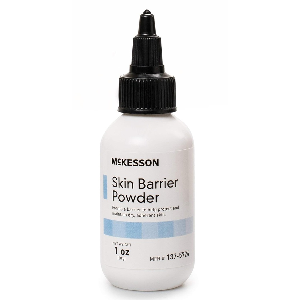 McKesson Skin Barrier Powder, Protect and Maintain Dry Adherent Skin, 1 uns, 1 greve