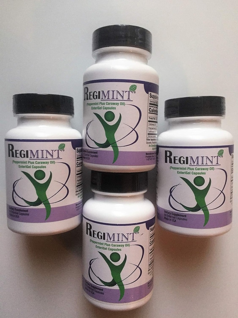 Piparminttuöljy Plus Caraway Enteric Caps. IBS (4 pulloa)