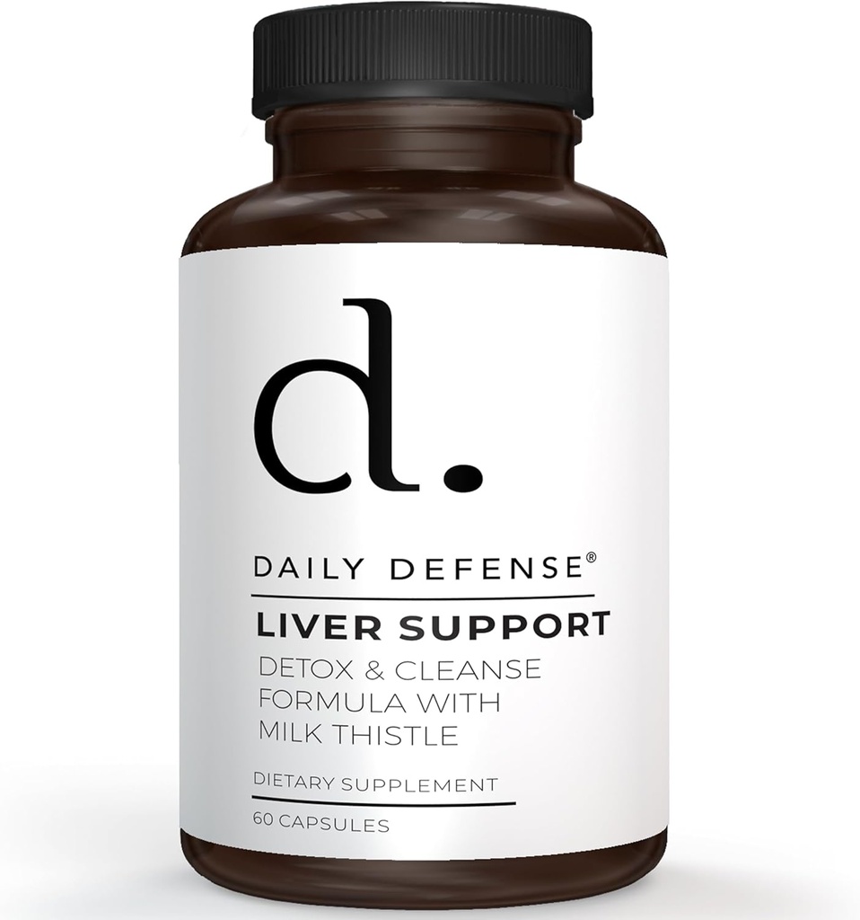 Liver Cleanse och Detox & Repair Formel - Liver Support Supplement med Artichoke Extract för Liver Health - Milk Thistle Liver Detox med Dandelion Leaf Extracts - 60 kapslar