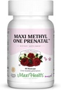 Maxi One per päivä Formula methylated Folate ja hellä rauta, 60