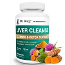 Tri Berg Liver Cleanse Detox Kapselit w/Unique Blend of Milk Thistle, Ox Bile & Folate - Liver Supplement Sisältää Turmeric, Black Pepper & Choline - 60 kapselia