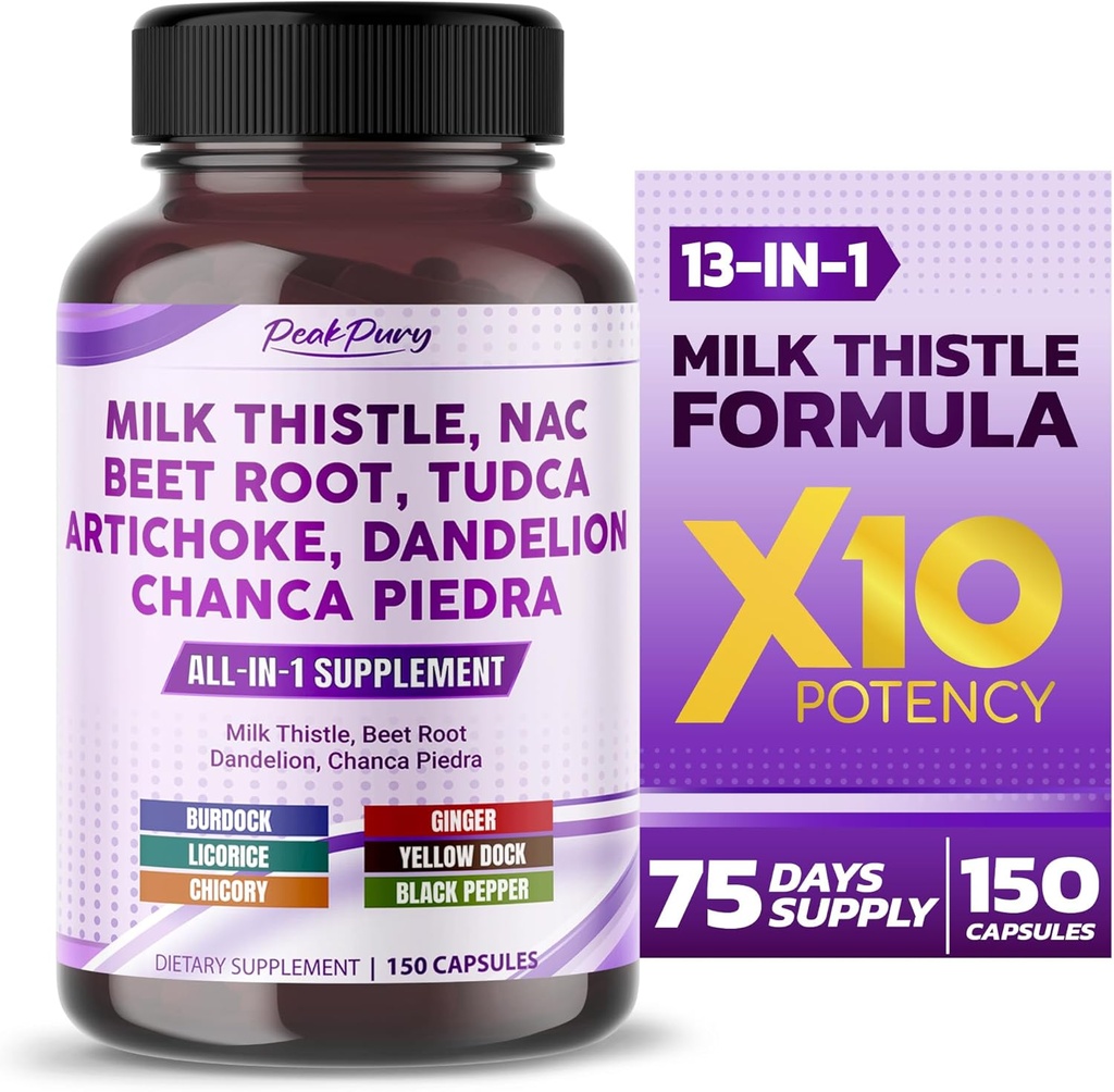 Milk Thistle NAC Beet Root Artisokka Voikukka - valmistettu USA