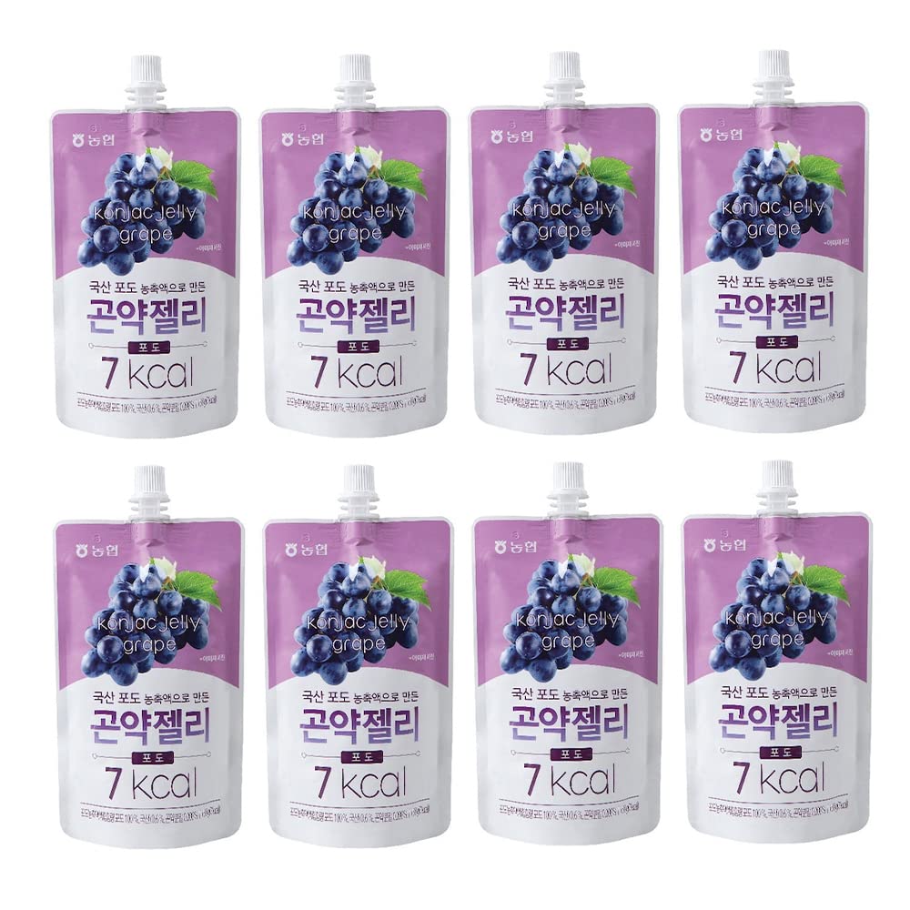 [NongHyup] Rypäle Konjac Jelly, tuote Korea, Terveellinen ja luonnon laihtuminen ruokavalio Supplement Foods, Low Calorie, ...
