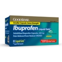 GoodSense Ibuprofeeni Mini Liquid-Gels, 200 mg, nestemäisellä täytetty kapseli, kivunlievitys ja kuumeen reduktori, 80
