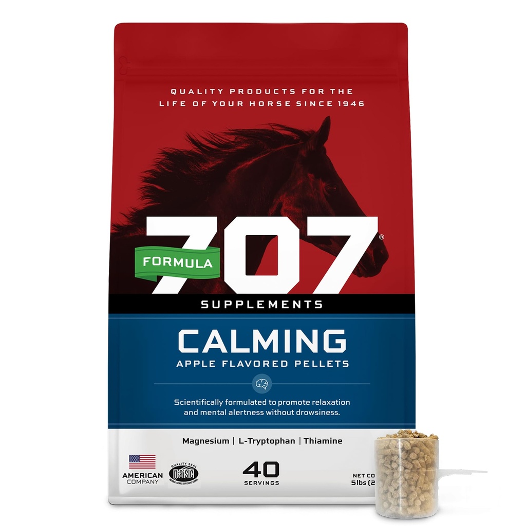 Formula 707 Calming Equine Supplement 5LB Bag 