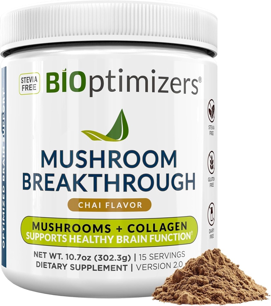 BIOPTimizers Sieni Kahvi Vaihtoehtoiset Chai Drink 