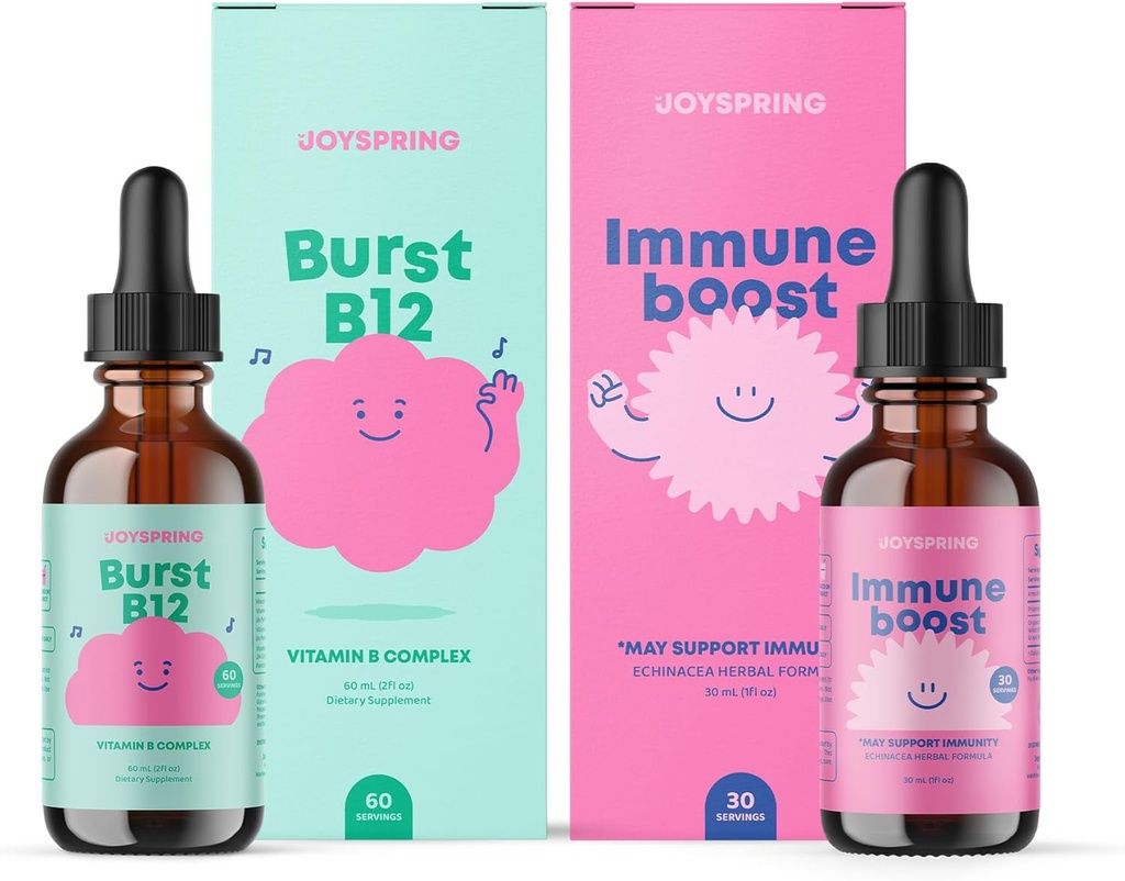 JoySpring Liquid B Complex ja Immuuneja lapsille