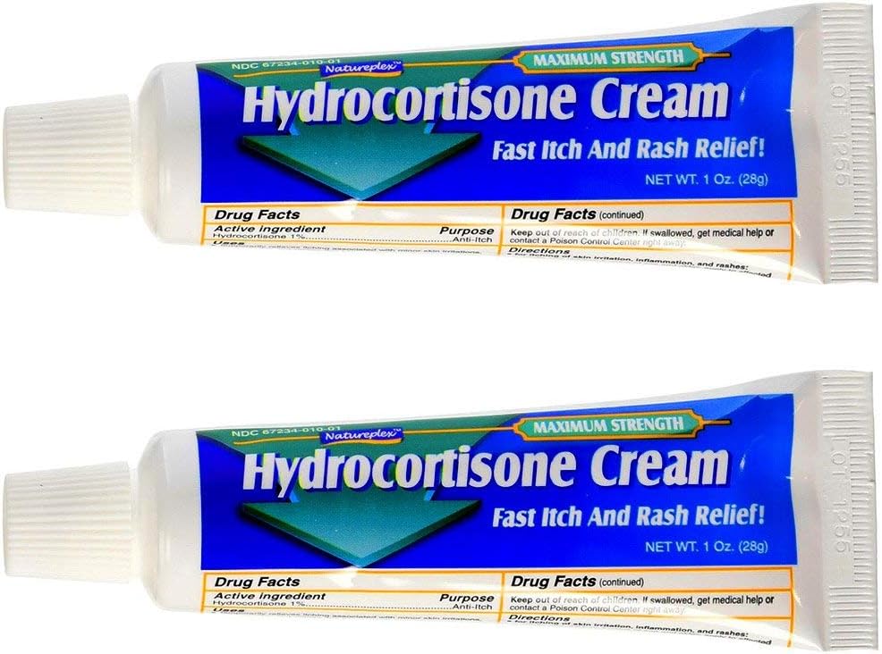 Natureplex Hydrokortisoni 1% Cream, 1 Oz (pakkaus 2)