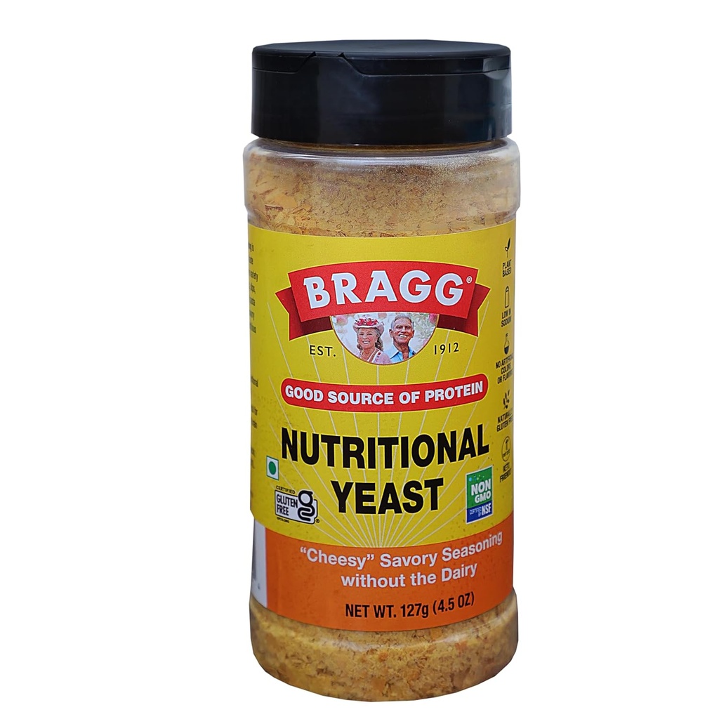 Bragg Premium Nutritional Jeast Seasoning 4.5 Ounce (Pakkaus May Vary)
