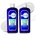 EPSOM-IT Rauhoittava Lihasvoide - Epsom Salt Magnesium Sulate Cream Arnica lihasjännitystä, Uutinen Magnesium Lotion, Tarjoten mukavuutta jalat, polvi ja jalat, 8,0 oz., 2-pack