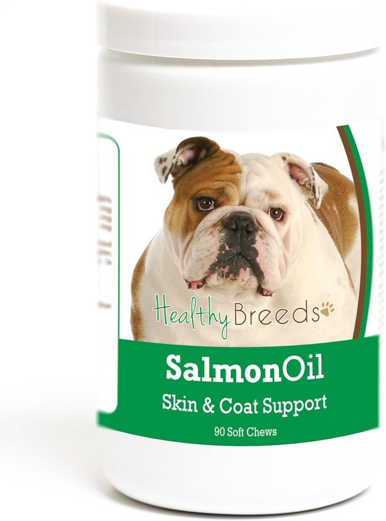 Terveet rodut Bulldog Salmon Oil Soft Chews 90