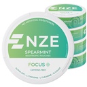 NZE Kofeiiniton Nootropic Puches (Spearmint) - Nootropic Puches Alpha GPC, L-tyrosiini & L-Theanine - Ei sokeria tai keinotekoisia makeuttajia - 15 Nikotine vapaa pussit Per Can - 5 pakkaus