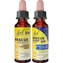 Lapset Päivä & Yö Bundle, Bach RESCUE Remedy Kids Dropper [ja] RESCUE Uni Lapset Dropper- 2-Pk, stressi helpotus & uni tuki luonnon kukka essences, Homeopaattinen, ei-alkohol Formula, 10mL Ea