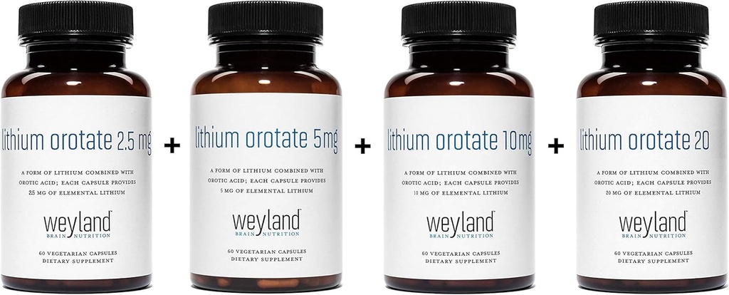 Litium Orotate 2,5 mg + 5 mg + 10 mg + 20 mg
