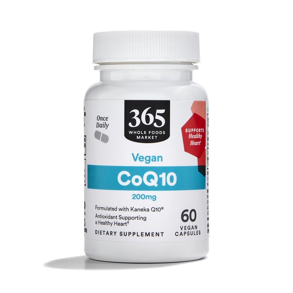 365 by Whole Foods Market, CoQ10 200mg, Vegan, 60