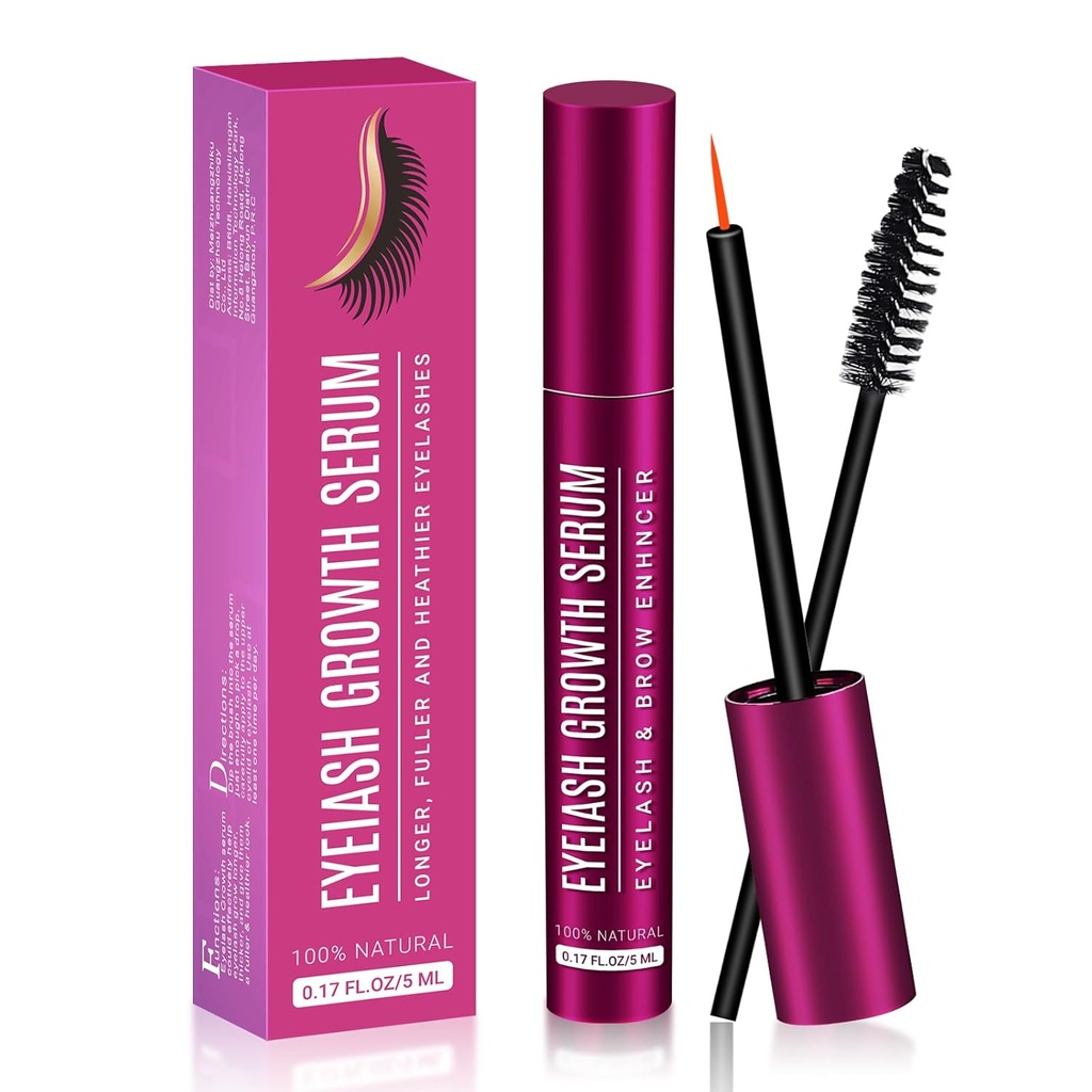 Lash seerumi 5ML silmäripsien kasvu - Premium Formula pidempi, Fuller, ja Thicker Lashes - Vapauta luonnon voimaa mesmerizing tuloksia