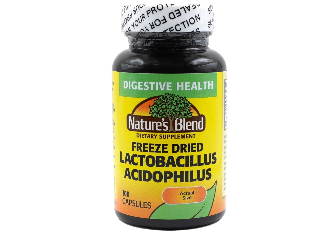 Kuivattu Lactobacillus Acidophilus 100 Caps