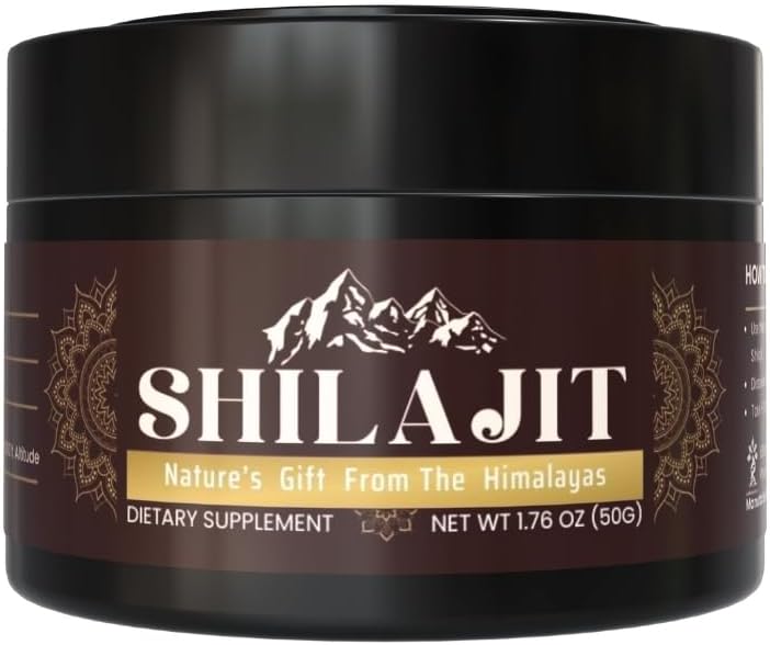 Rena 100% Himalayan Shilajit, Soft Resin, Organic, Extremely Potent, Fulvic Acid (1,76 oz.)