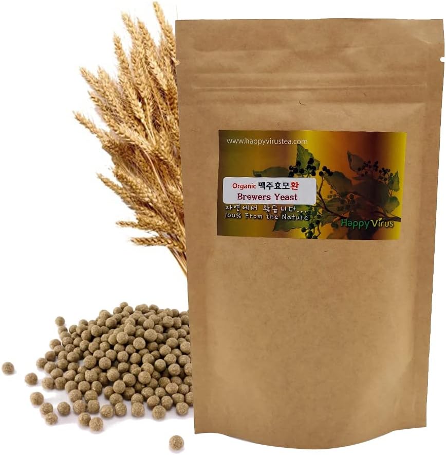 Natural Organic Brewer's Hiiva pilleri ... 3.52(100g) / Lisäravinteet Immuunin tuki & Nainen & Mies