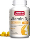 Jarrow Formulas Vitamin D3 25 mcg, Dietary Supplement, Bone och Joint, Support för Immune Health och Calcium Metabolism, 100 Softgels, 100 Day Supply