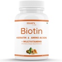 Geneerinen vahvempi ja tikkupartan kasvu, A-vitamiini, E-vitamiini, B7-vitamiini, Keratin & aminohapot