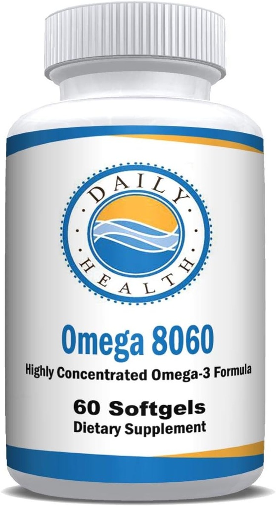 Omega 8060 2400mg Omega 3 Fish Oil Joint Health Supplement 60 softgel - 1 kuukausi tarjonta