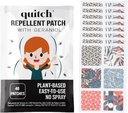 Quitch Natural Mosquito Repellent Stickers lapsille ja aikuisille Geraniol Bug Patch 