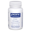 Pure Encapsulations O.N.E. Omega - Fish Oil Supplement for Heart Health, joints, iho, silmät ja kognitio* - Fish Oil Concentration with EPA and DHA - 30 Softgel Capsules